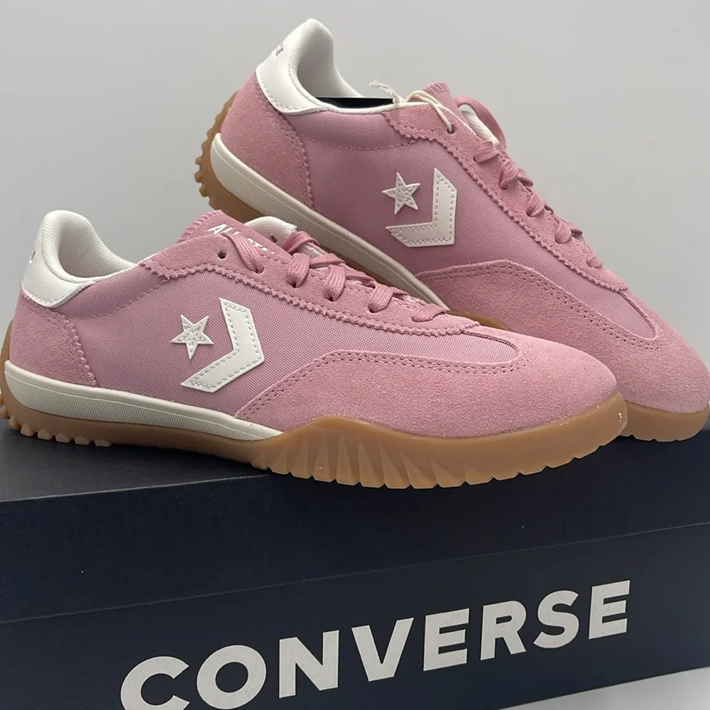 Converse WMNS RUN STAR TRAINER OX LOTUS PINK/EGRET/WHITE A13362C Sneakers - Picture 7 of 16